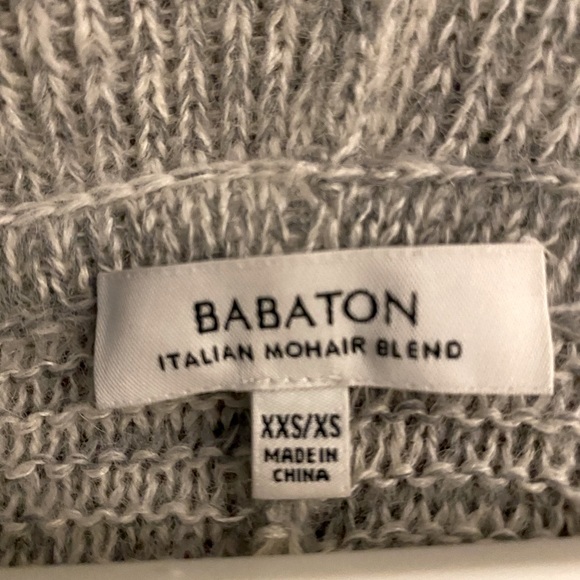 Babaton Mohair Grey Sweater - Picture 3 of 3